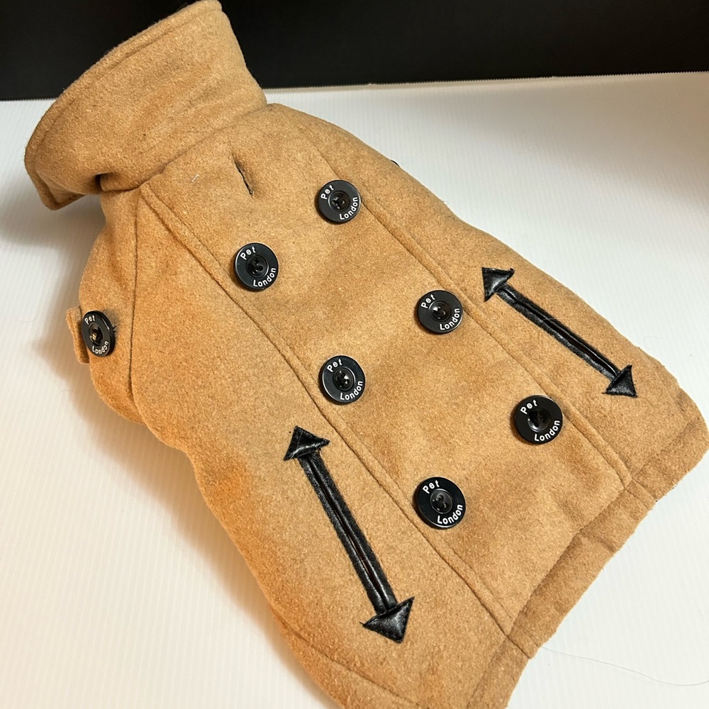 Pet London Peacoat for Your Pooch - Size Small